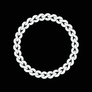 Chain round frame vector