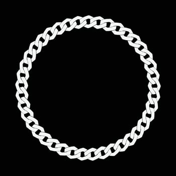 Chain round frame vector