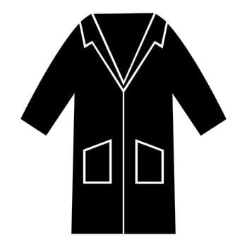PPE Icon.Wear Smock Symbol Sign Isolate On White Background,Vector Illustration EPS.10 vector