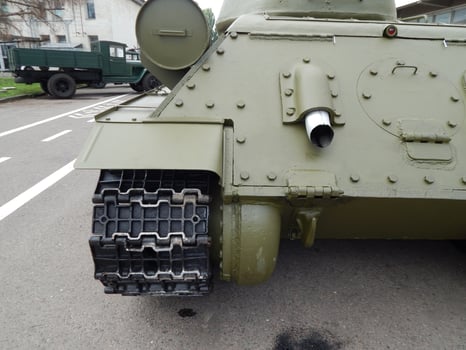 Military cars, equipment, retro items and elements photo