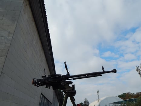 Military cars, equipment, retro items and elements photo
