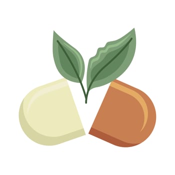 alternative medicine capsule vector