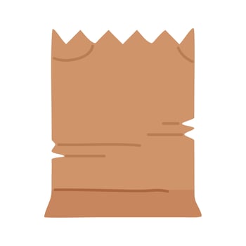 shopping paper bag vector