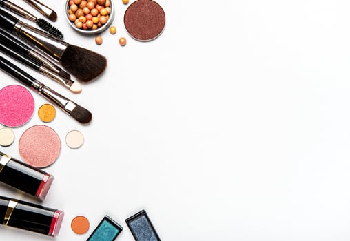 Set of decorative cosmetics photo