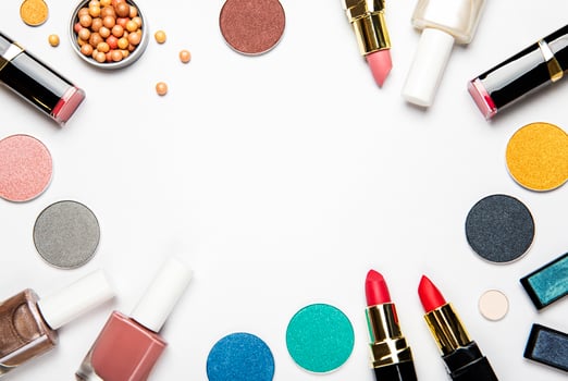 Set of decorative cosmetics photo