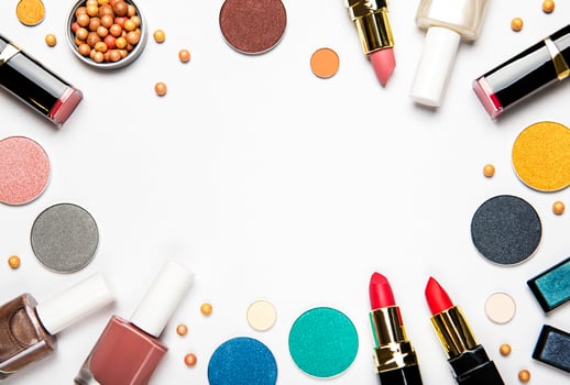Set of decorative cosmetics photo