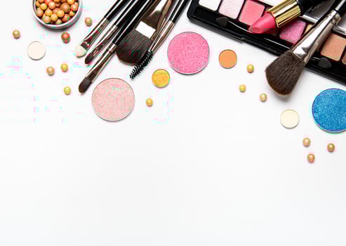 Set of decorative cosmetics photo