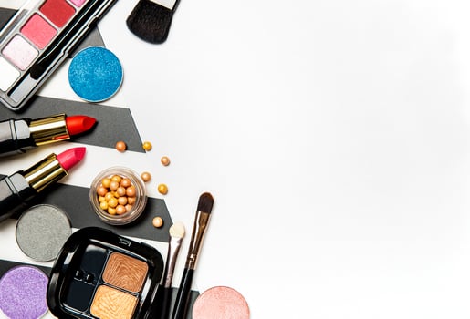 Set of decorative cosmetics photo