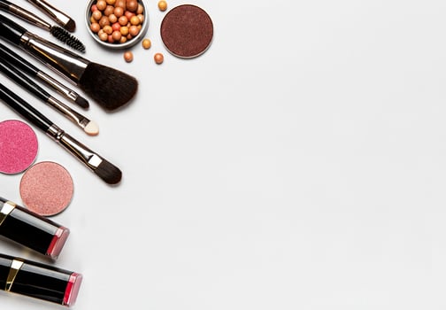Set of decorative cosmetics photo