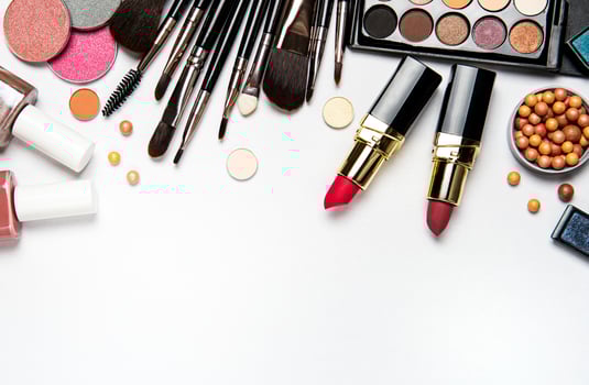 Set of decorative cosmetics photo