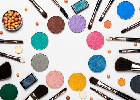 Set of decorative cosmetics photo
