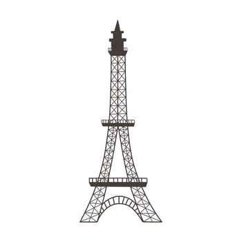 france eiffel tower vector