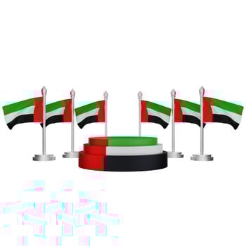 united arab emirates national day concept photo