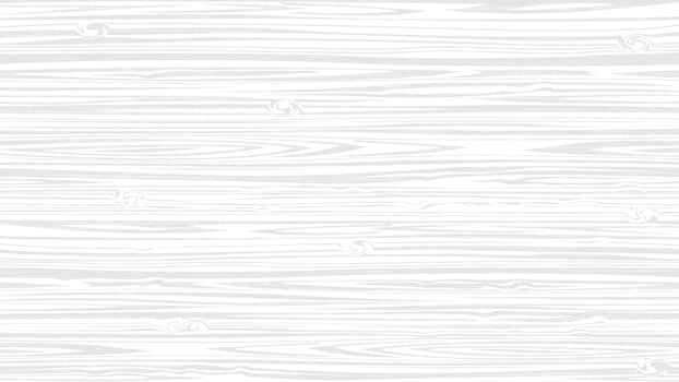 White soft wooden surface background, vector plank wood texture