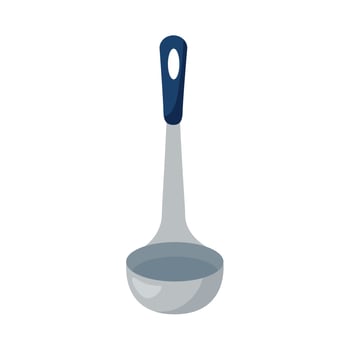 kitchen ladle spoon vector
