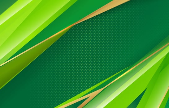 abstract geomeri grreen background vector
