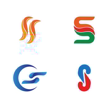 Business corporate S letter logo vector