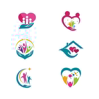 Hand Care icon Template vector