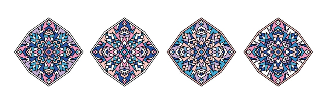 Mandala. Round Ornament Pattern. Vintage decorative elements. Hand drawn background. Islam, Arabic, Indian, ottoman motifs. vector