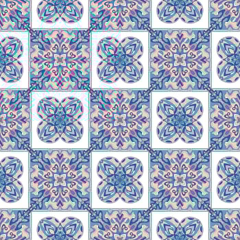 Tribal ethnic seamless pattern abstract background ornament illustration. Vector decorative retro banner of card. Vintage traditional, Islam, Arabic, Indian, ottoman motifs, elements
