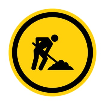 Under Construction Symbol Sign Isolate On White Background,Vector Illustration EPS.10 vector