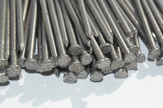 Fasteners, screws, screws and nails photo