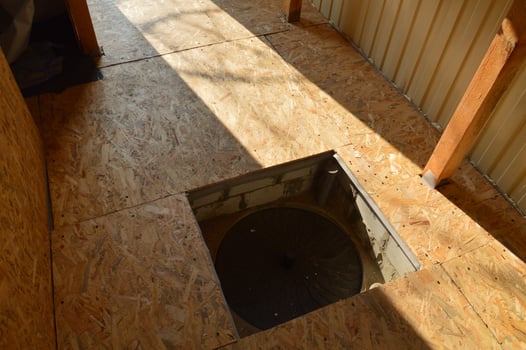 Laying chipboards in the interior of the house osb stove photo