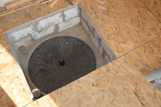 Laying chipboards in the interior of the house osb stove photo