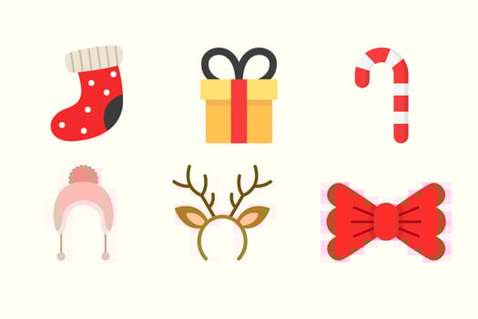 Winter Vector Icon Illustration for Winter Season Collection