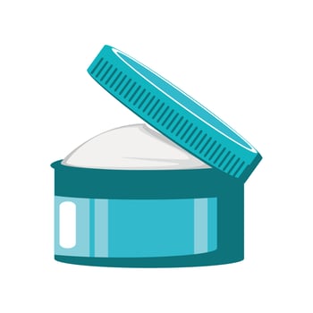 medicine cream bottle vector