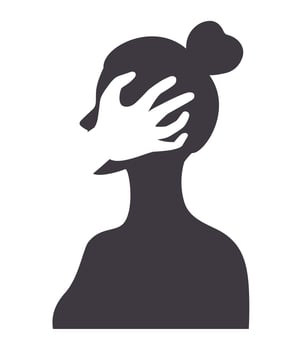sexual abuse representation vector