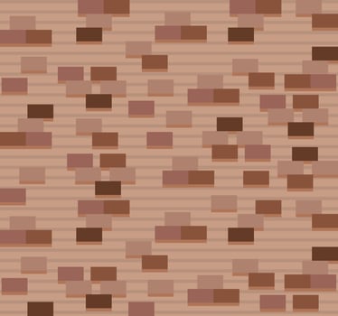 brown wall front vector