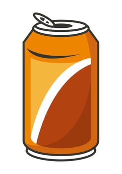 beer can container vector