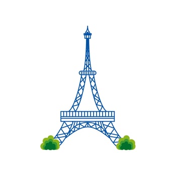 eiffel tower paris vector