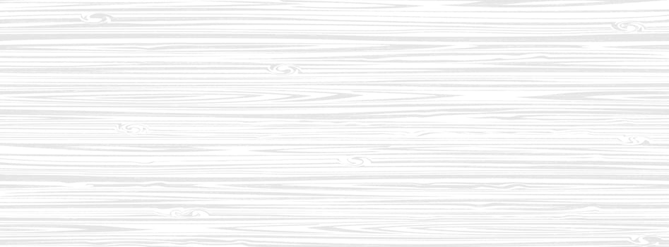 White wooden surface background, vector plank wood texture