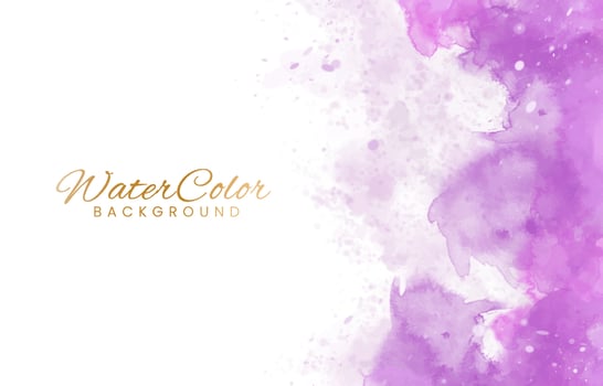 Abstract colorful watercolor for background. vector