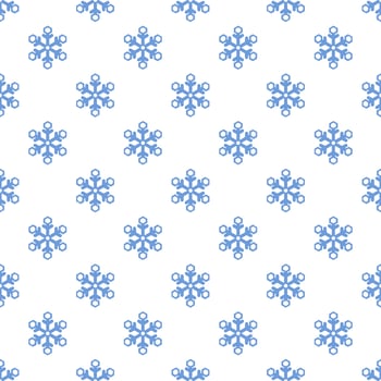 seamless texture with snowflakes. christmas or winter pattern vector