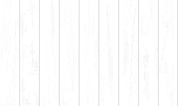 White wood pattern and texture for background. Vector. vector