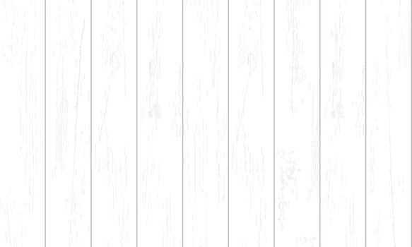 White wood pattern and texture for background. Vector. vector