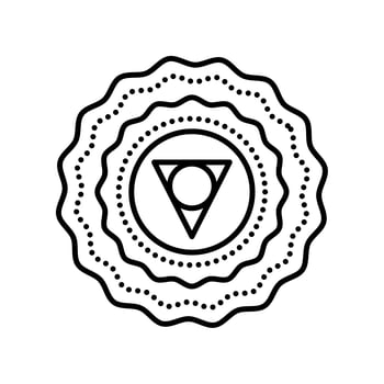 mandala spirituality ornament vector