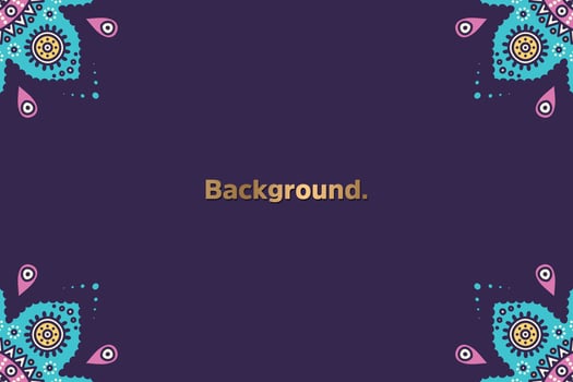 background colorful ornament vector
