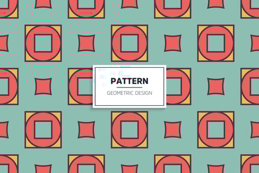 Ethnic colorful seamless pattern design vector