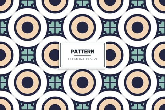 Ethnic colorful seamless pattern design vector