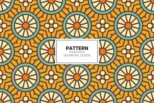 colorful seamless pattern design ornament vector