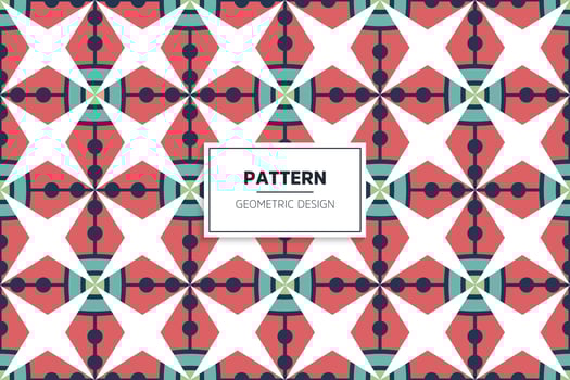 Seamless pattern with colorful elements vector