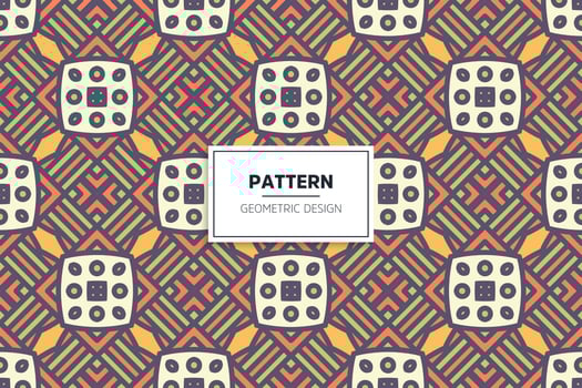 Seamless pattern background colorful elements vector