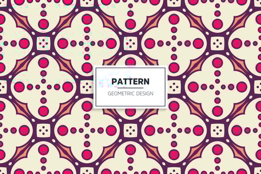 Seamless pattern with colorful elements vector