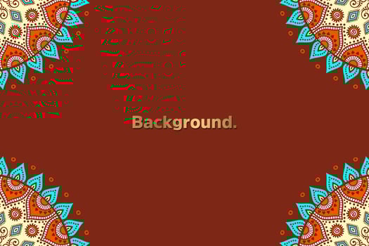 background colorful ornament vector