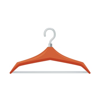 Cloth hanger icon vector