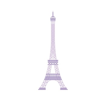 eiffel tower landmark vector